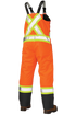 Tough Duck Poly Oxford Insulated Safety Bib Overall - XS-2XL