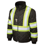 Tough Duck Quilted Safety Trucker Jacket