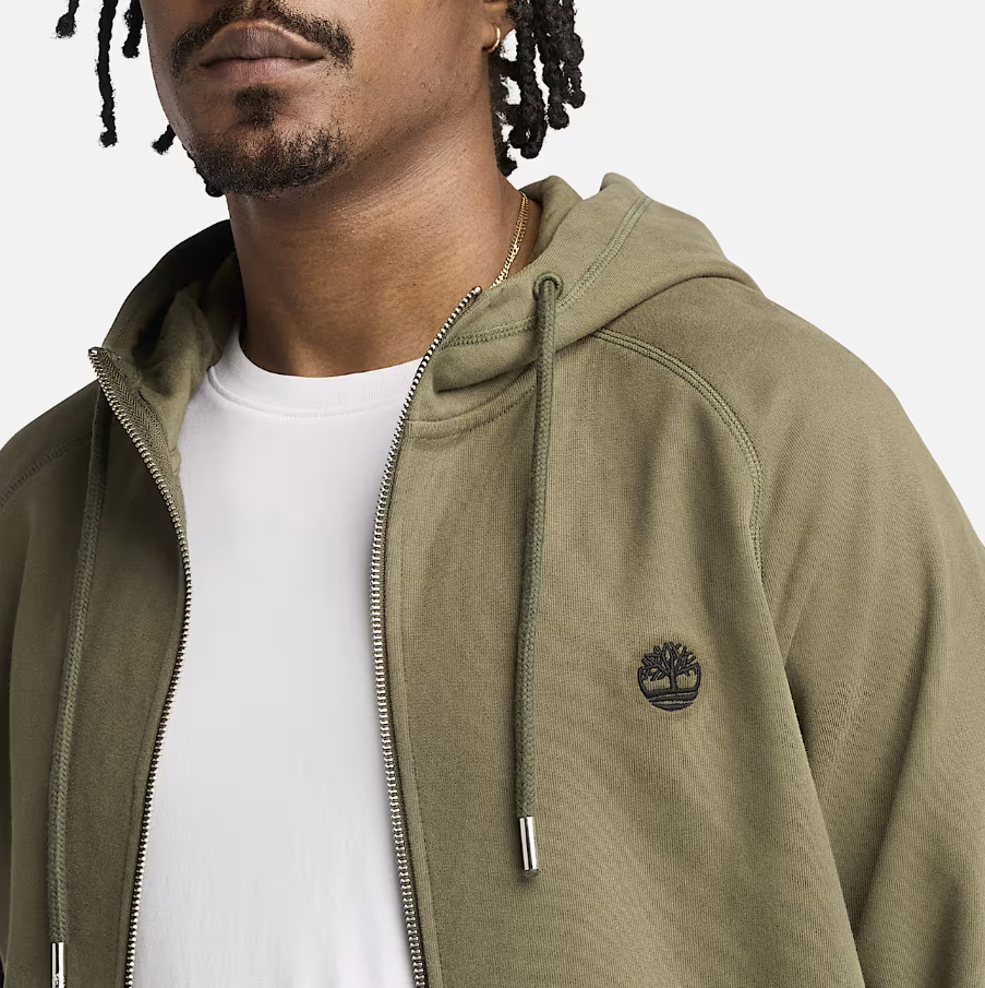 Timberland Men's Loopback Zipped Hoodie