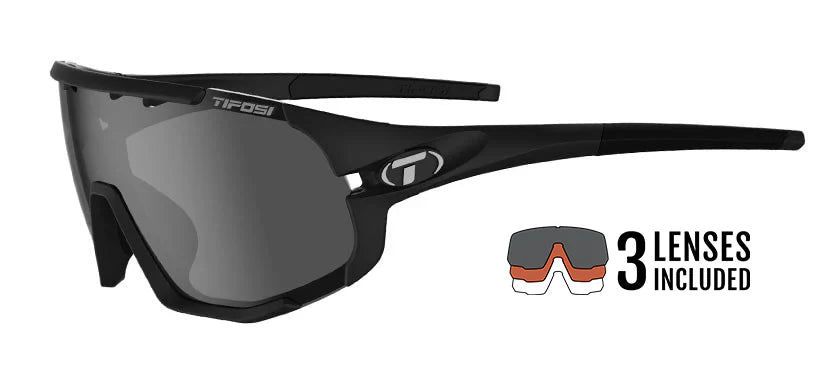 Tifosi Sledge Matte Black - Interchangeable Lenses