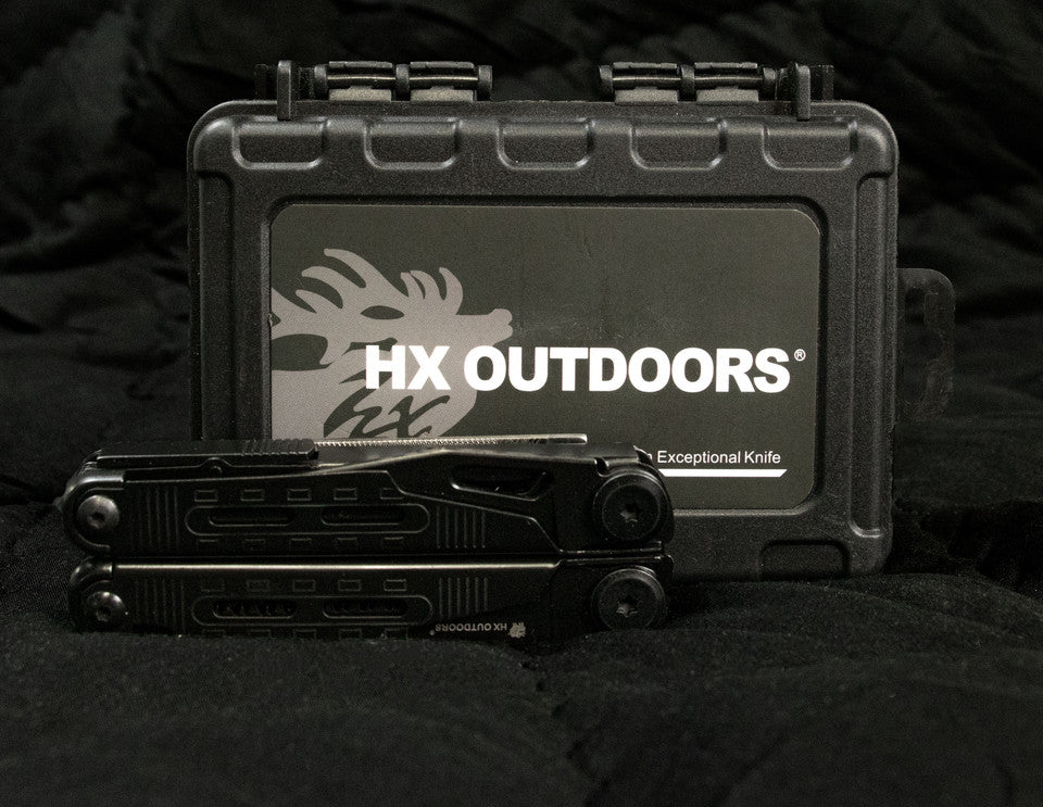 HX Outdoors Taskmaster Multi-tool - Black