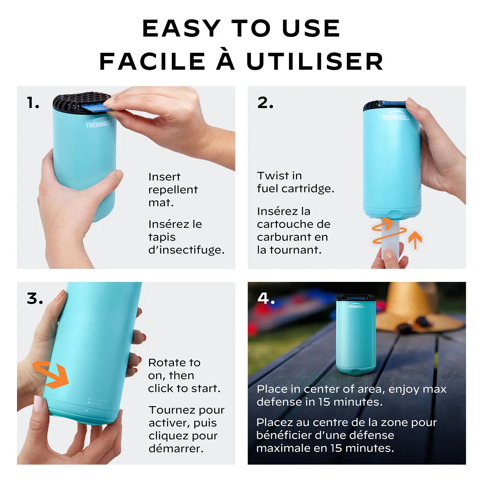 Thermacell Patio Shield Mosquito Repellent