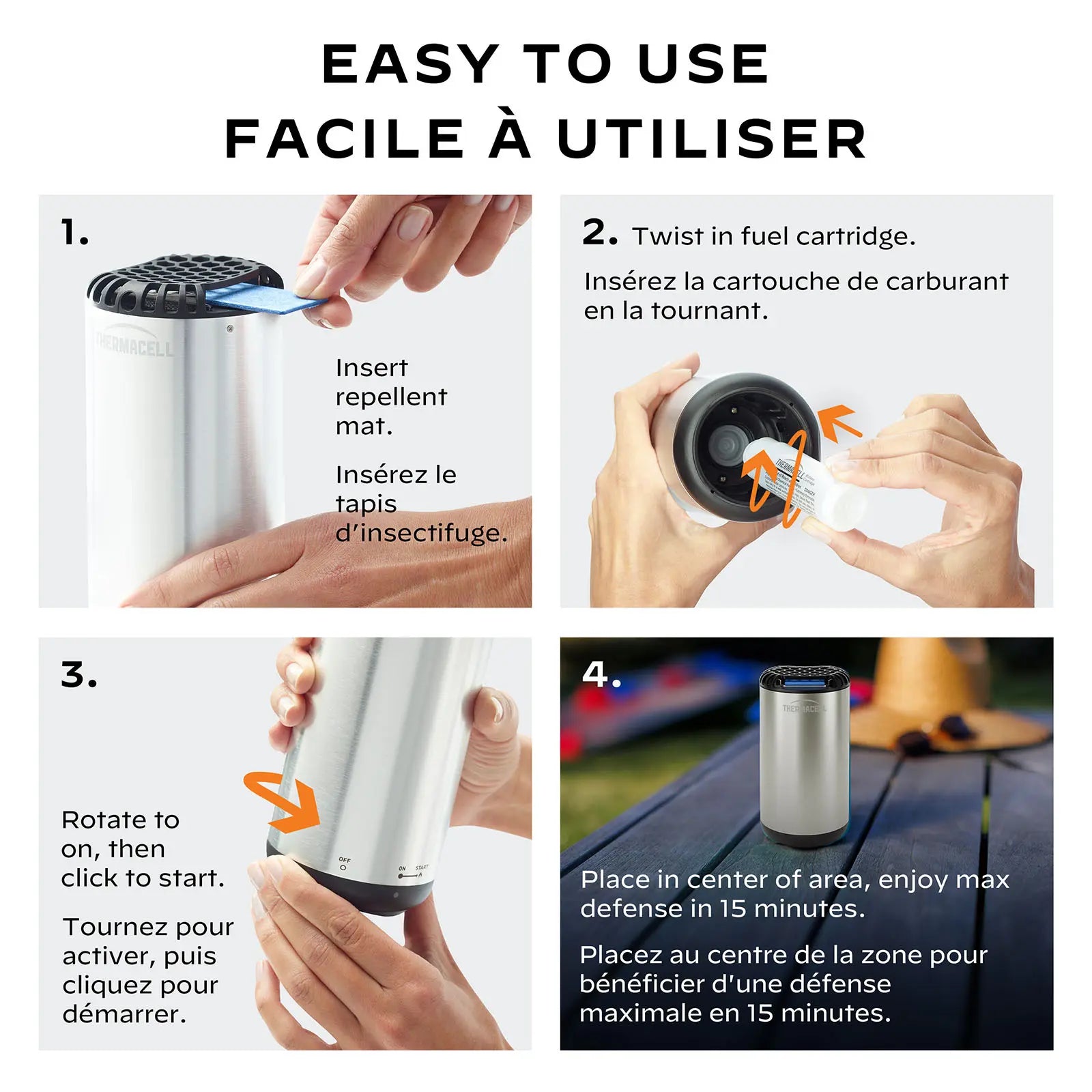 Thermacell Patio Shield Mosquito Repellent