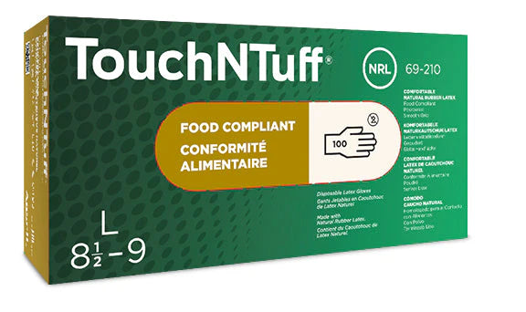 Touch 'N' Tuff Powder Free Disposable Gloves 100pk