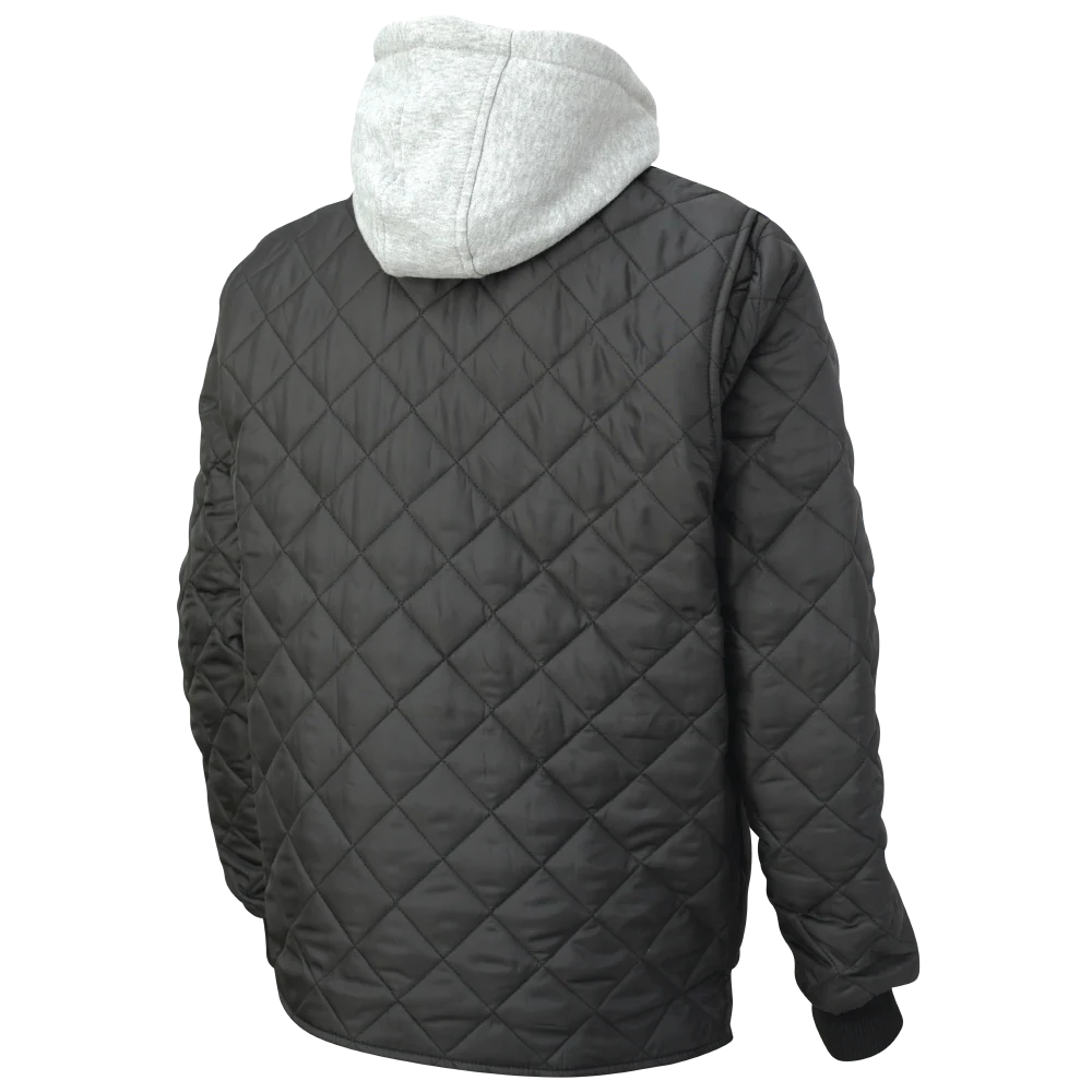Tough Duck Quilted Hooded Freezer Jacket