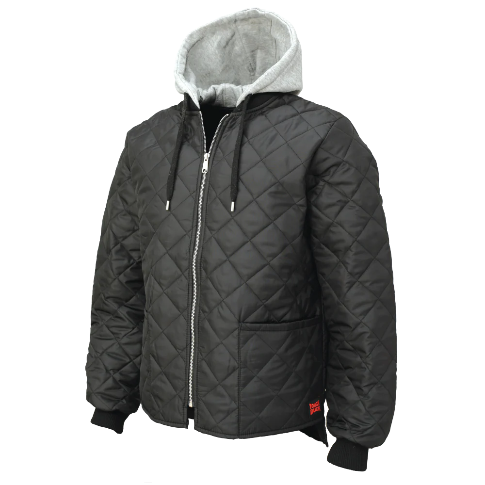 Tough Duck Quilted Hooded Freezer Jacket