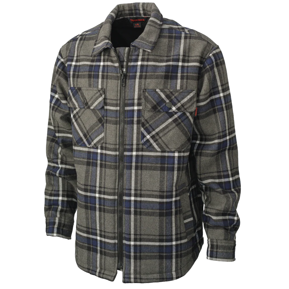 Tough Duck Sherpa-Bonded Flannel Jac-Shirt