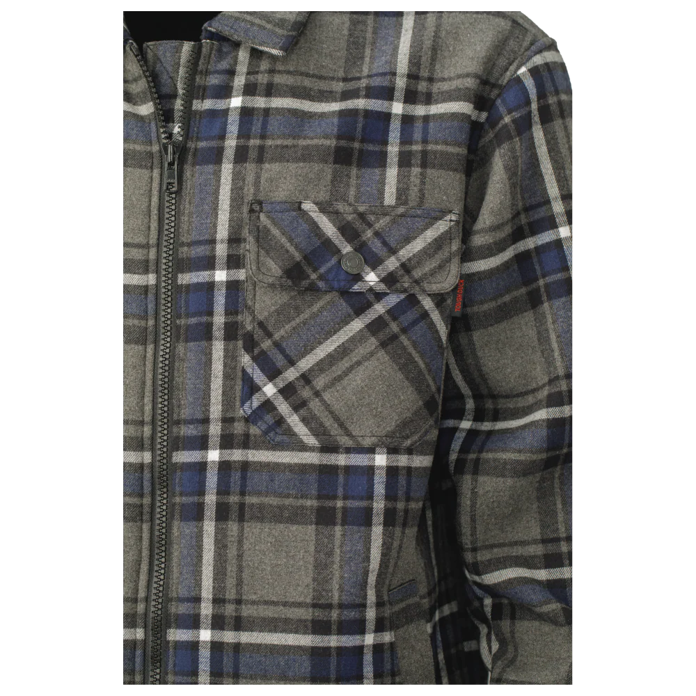 Tough Duck Sherpa-Bonded Flannel Jac-Shirt