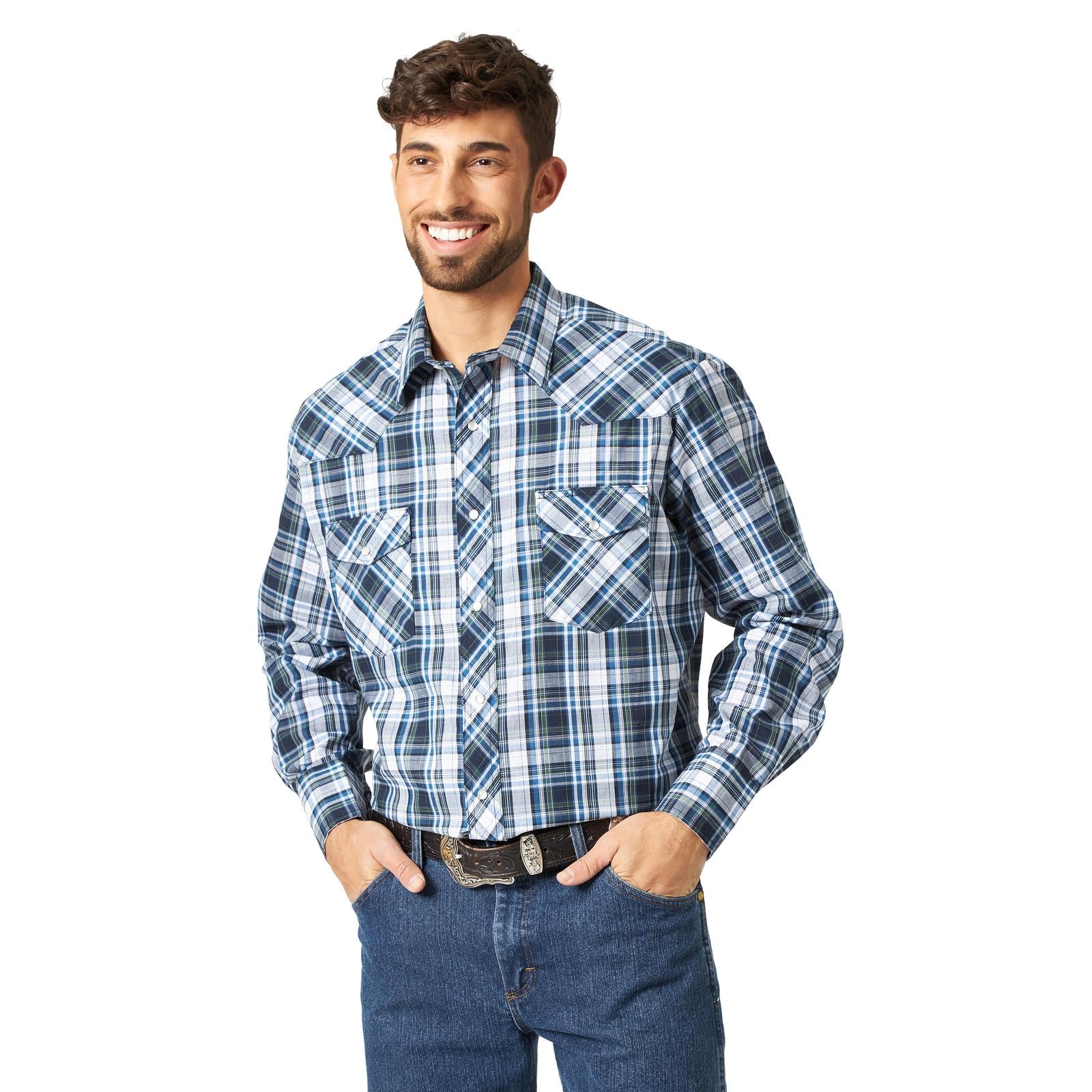 Wrangler Sport Western Snap Shirt