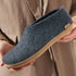 Glerups Adult Shoe Slipper w/ Leather Outsole