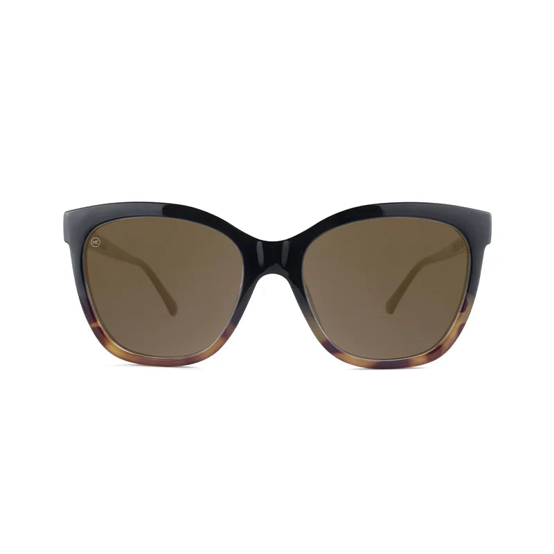 Knockaround Deja Views - Glossy Black & Blonde Tortoise Shell Fade