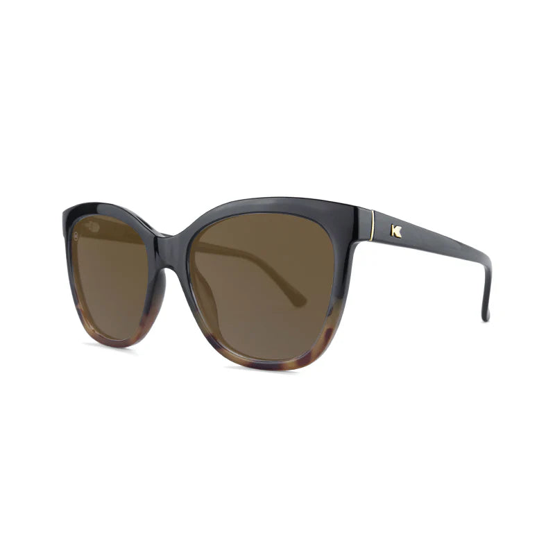 Knockaround Deja Views - Glossy Black & Blonde Tortoise Shell Fade