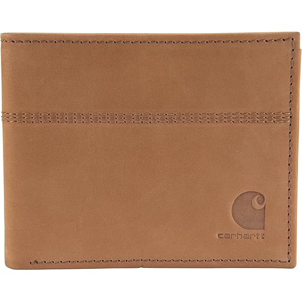 Carhartt Saddle Leather Bi-Fold Wallet
