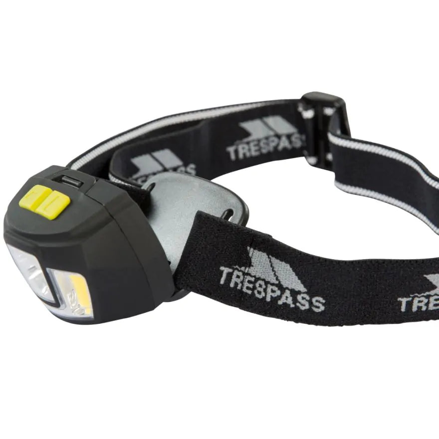 Trespass Head Torch 250Lm LED Blackout
