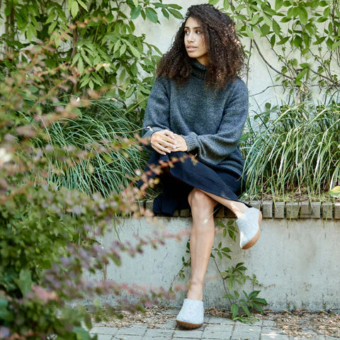 Glerups Adult Slip-On w/ Rubber Outsole