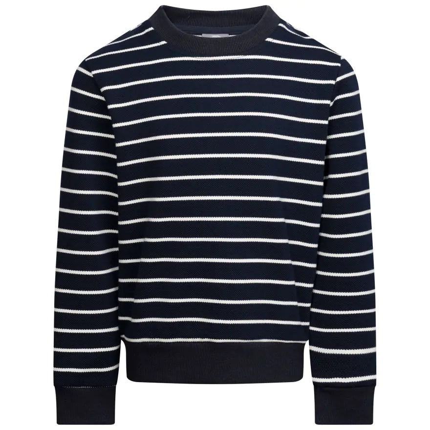 Trespass Boys Broadleaf Striped Knit Sweatshirt