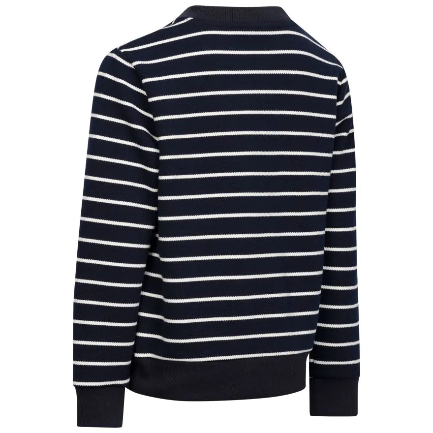 Trespass Boys Broadleaf Striped Knit Sweatshirt