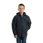 Berne Youth Heartland Quilt Lined Flannel Jacket