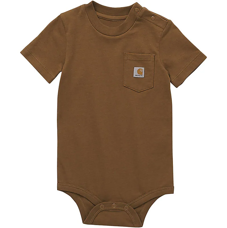 Carhartt Infant Short Sleeve Pocket Bodysuit