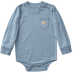 Carhartt Long Sleeve Pocket Bodysuit 3M-24M