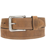 Carhartt Men's Leather Work Belt with Antique Nickel Buckle