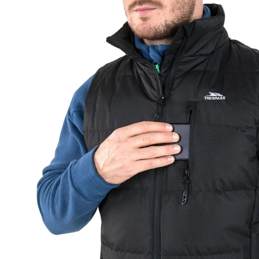Trespass Men's Padded Gilet Clasp Vest