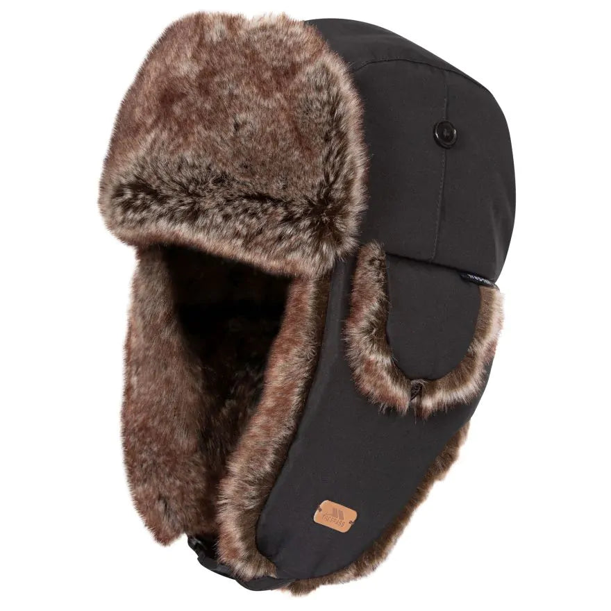 Trespass Unisex Faux Fur Winter Hat Dapper