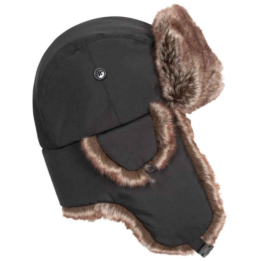 Trespass Unisex Faux Fur Winter Hat Dapper
