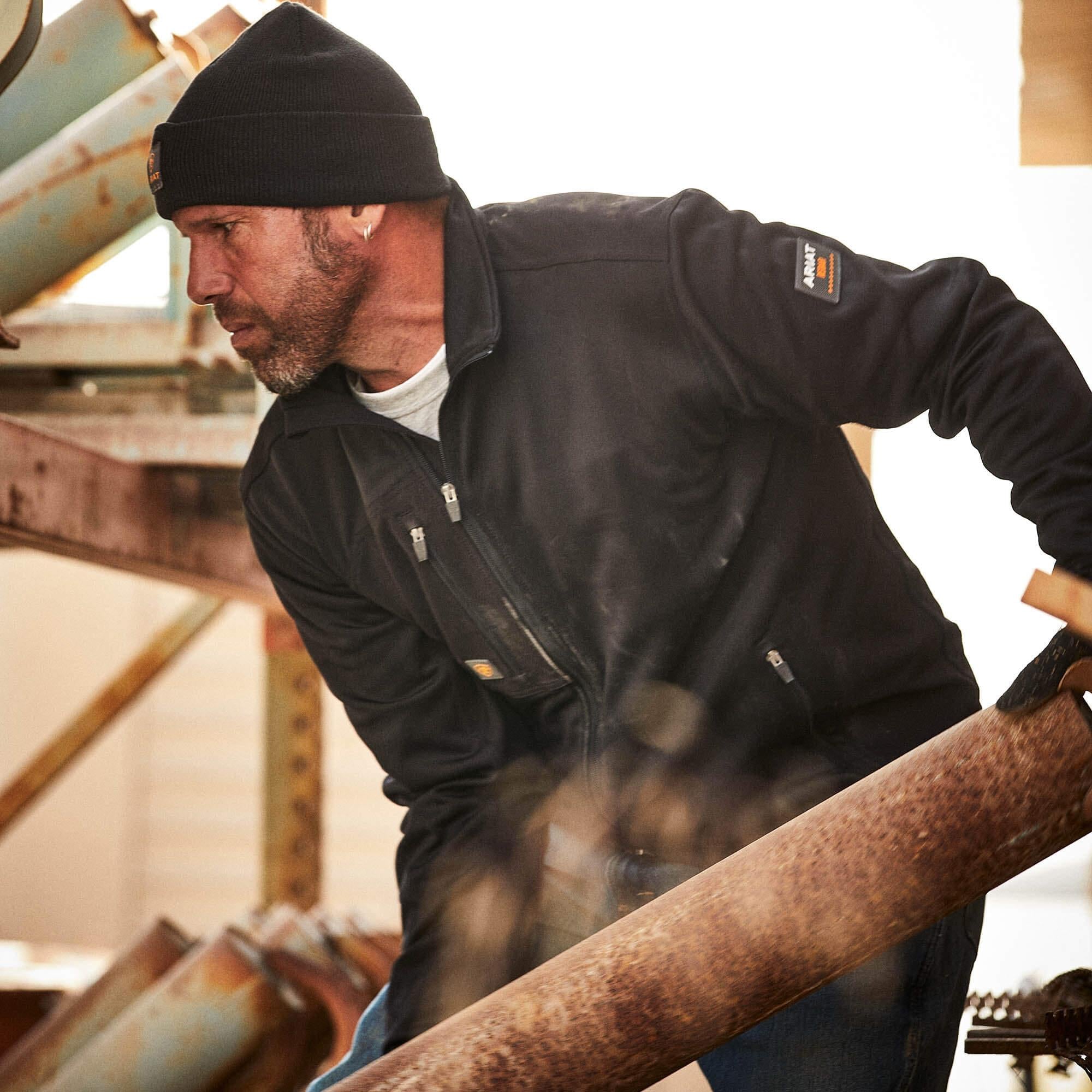 Ariat Rebar Dri-Tech DuraStretch Fleece Hybrid Jacket