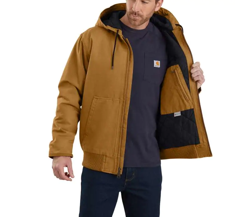 Men's Carhartt Duck Quilt Lined Jacket