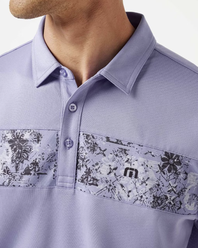 Travis Mathew Good Good Chest Stripe Polo