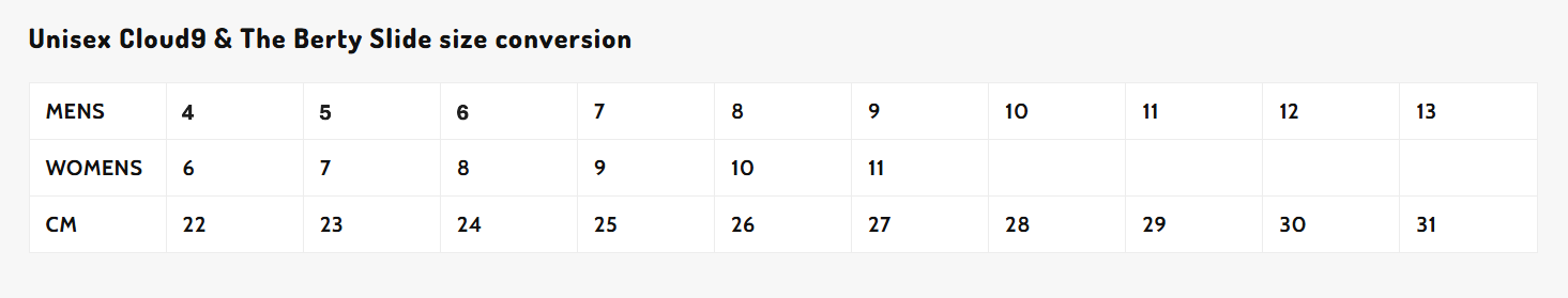 Freewaters Unisex Cloud 9 Slide