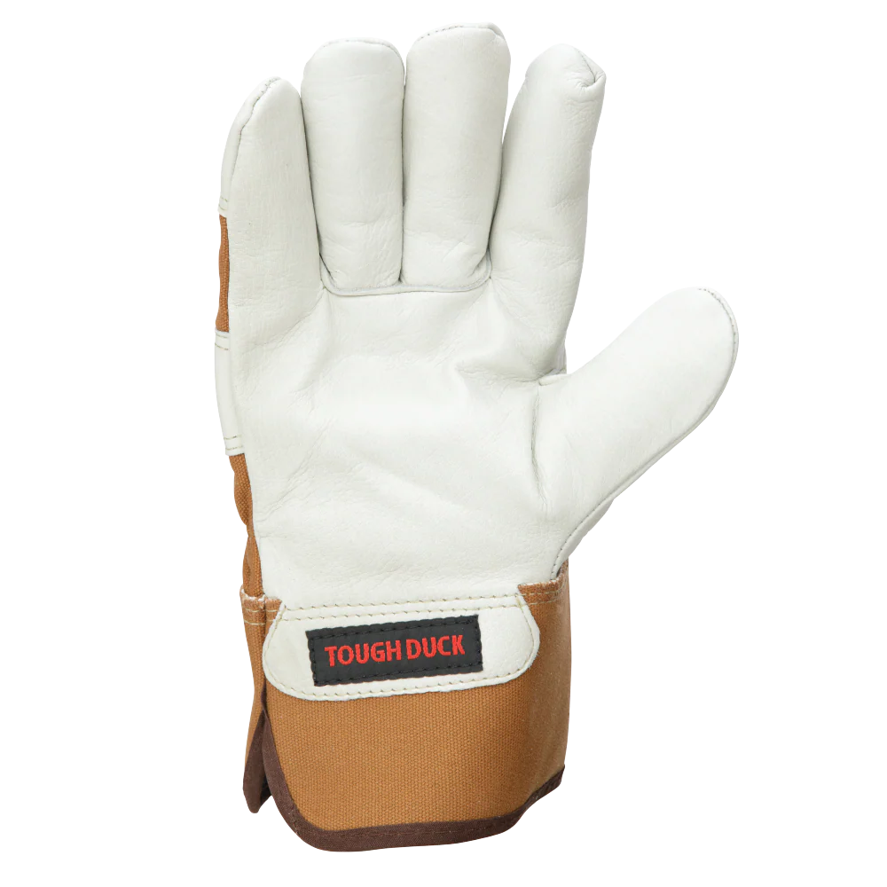 Tough Duck Insulated Premium Cowgrain Fitters Glove