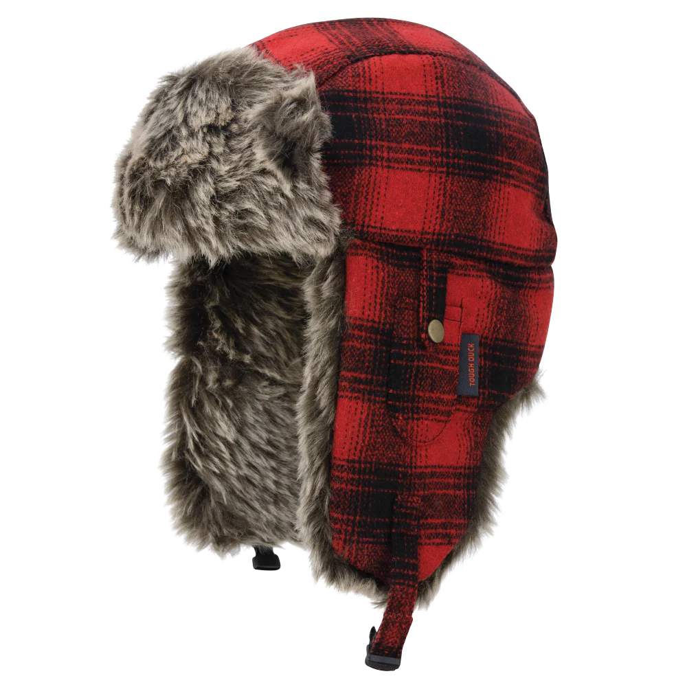 Tough Duck Plaid Aviator Hat