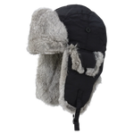 Tough Duck Aviator Hat with Rabbit Fur