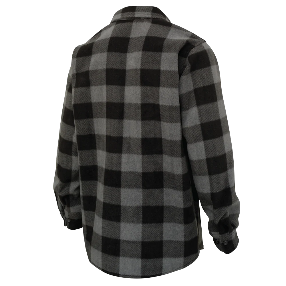 Tough Duck Men's Buffalo Check Fleece Shirt 2XL-3XL