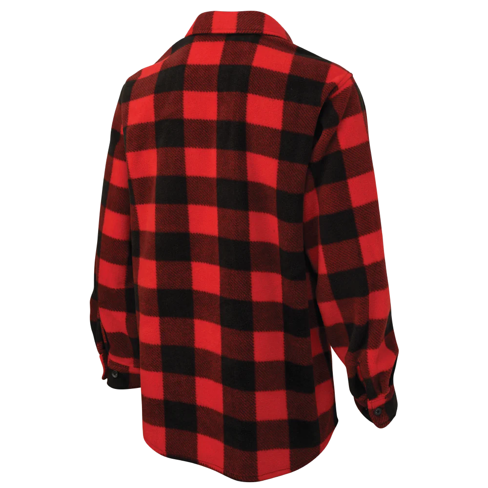 Tough Duck Men's Buffalo Check Fleece Shirt 2XL-3XL