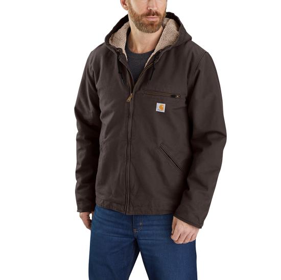 Carhartt Men's Sherpa-Lined Winter Jacket