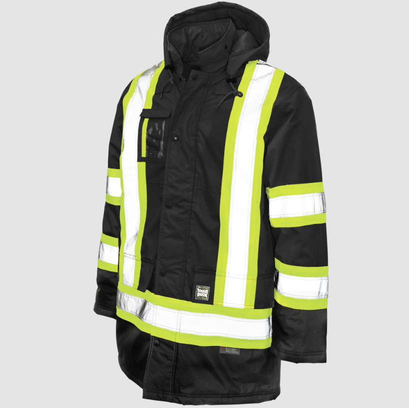 Tough Duck Poly Oxford Lined Safety Parka