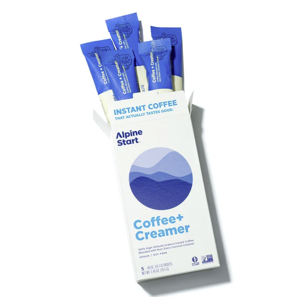 Alpine Start Coffee + Creamer Instant Coffee
