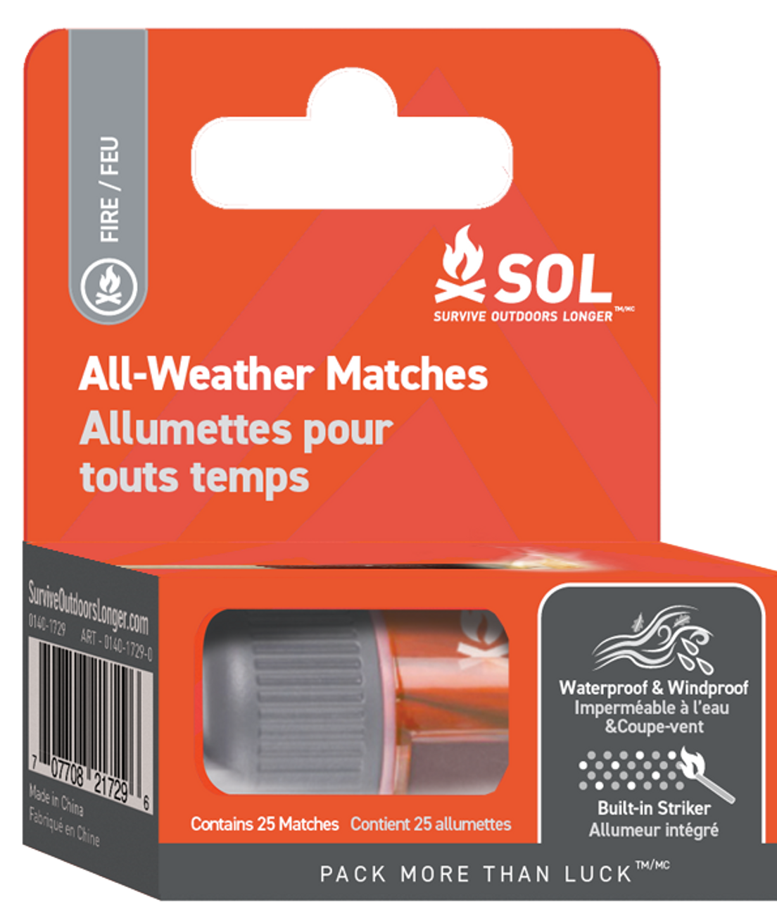 All Weather Matches - 25pk