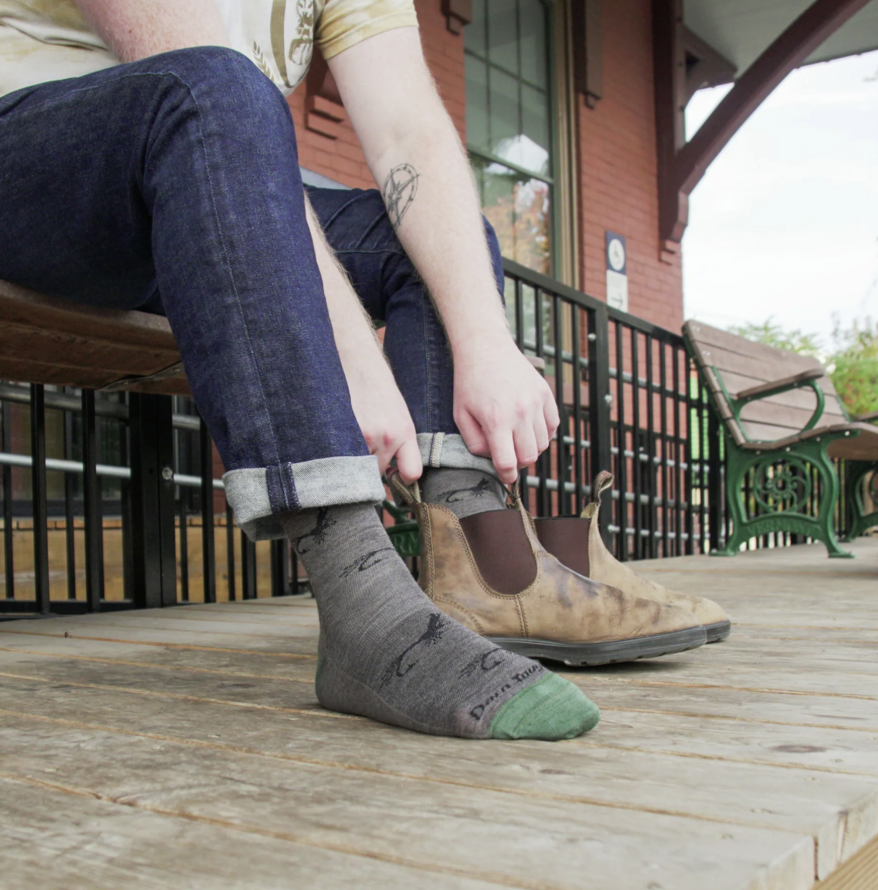 Darn Tough Men's Mcfly Crew Lightweight Lifestyle Socks
