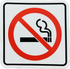 4"x4" No Smoking Sticker