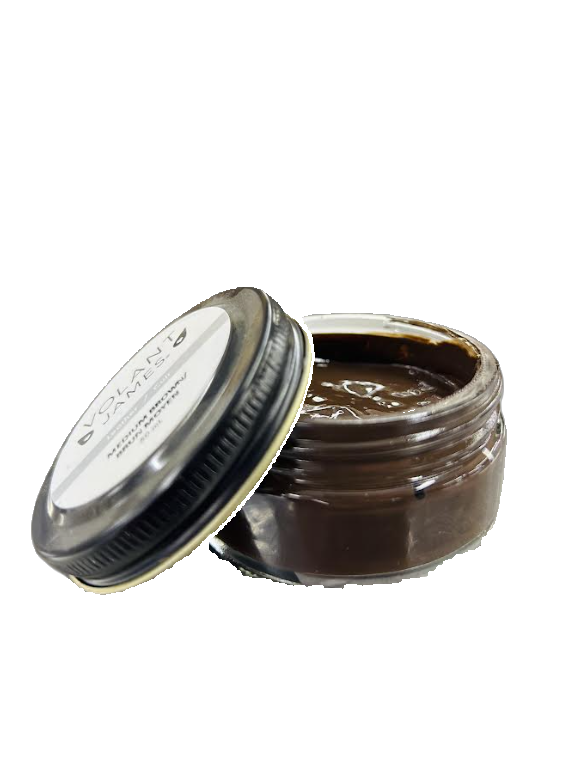 Volant James Leather Polish - Medium Brown