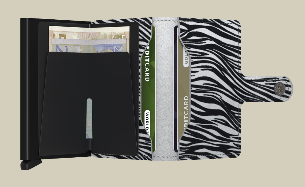 Secrid RFID Zebra Miniwallet