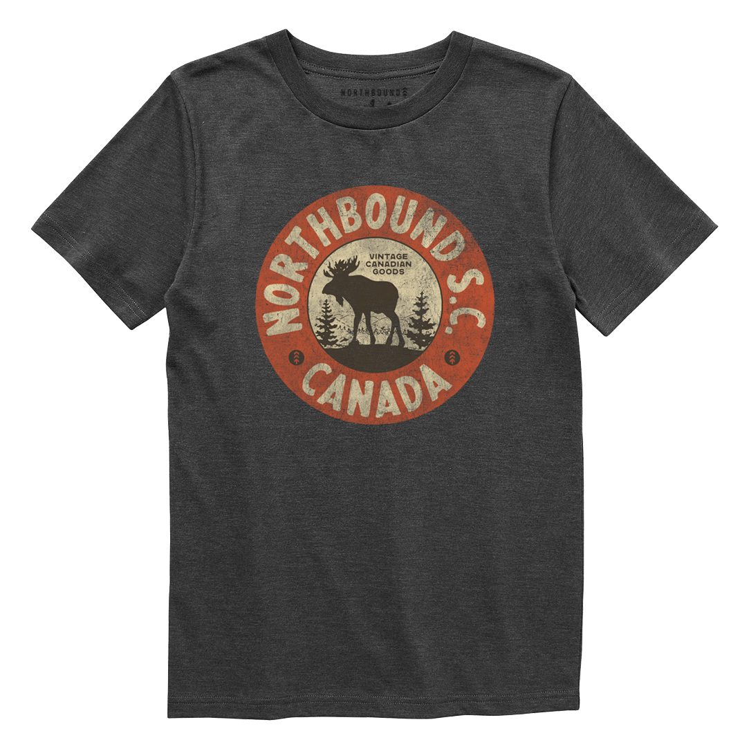 Northbound Kid's Moose Shirt