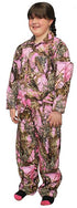 Big Al Kids Pink Camo Coveralls
