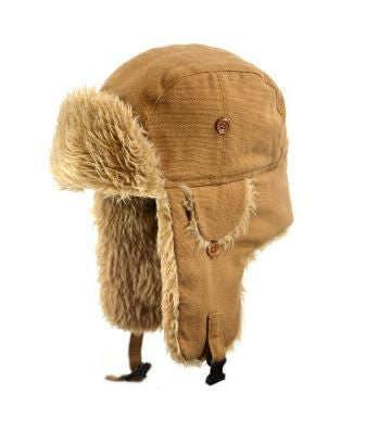 Dry Ice Cotton Duck Canvas Aviator Hat