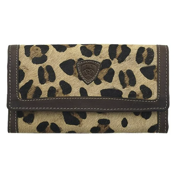 Ariat Leapord Print Womens Wallet