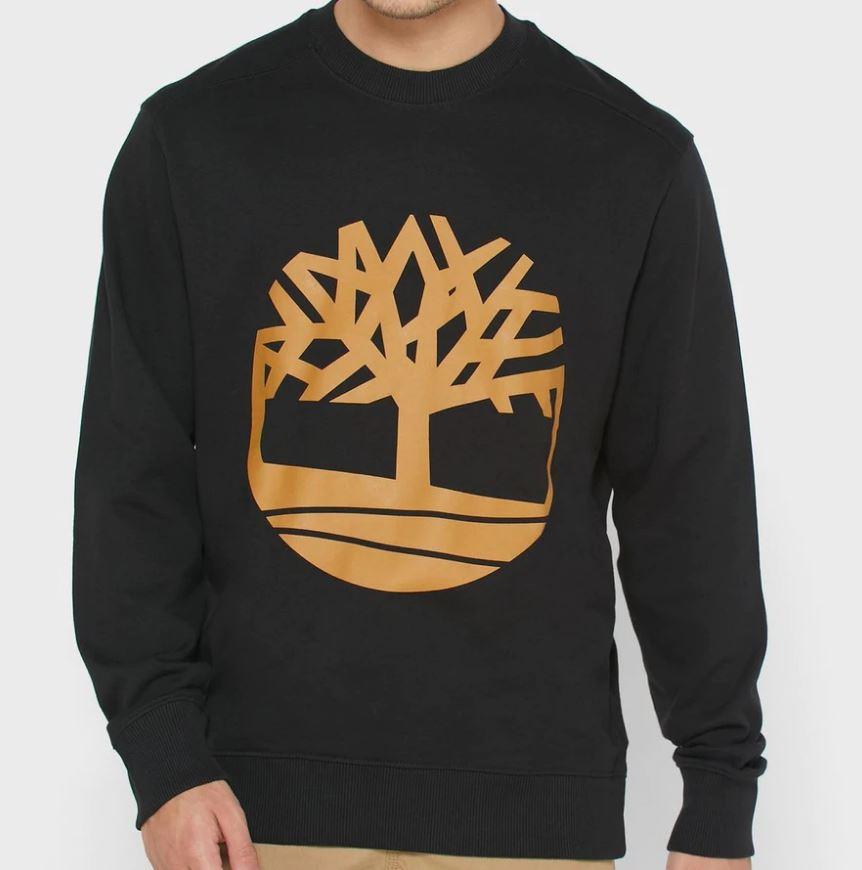 Timberland Mens Tree Logo Crewneck